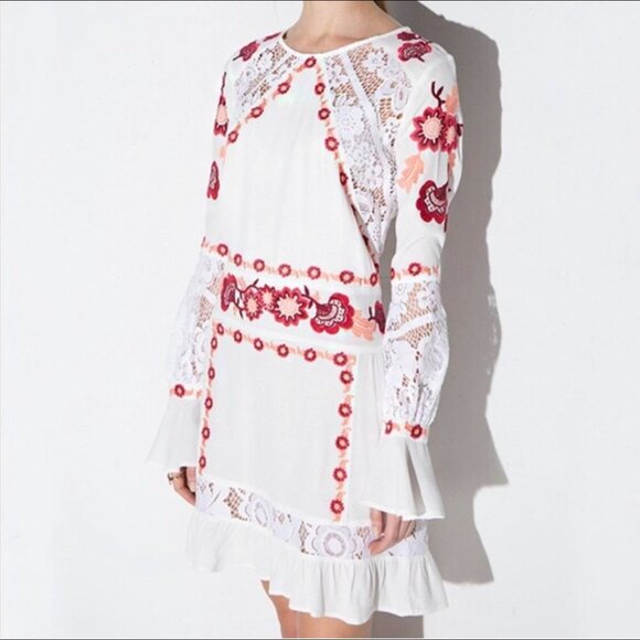 For Love and Lemons Cecilia Mini Dress Size XS - Picture 1 of 6